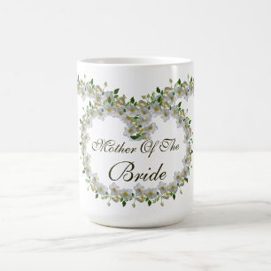 Wedding Favor Elegant Roses Mother of the Bride Coffee Mug