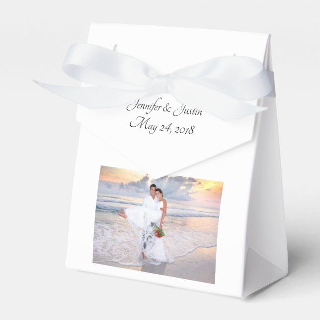 Wedding favor / gift box (Front Side)