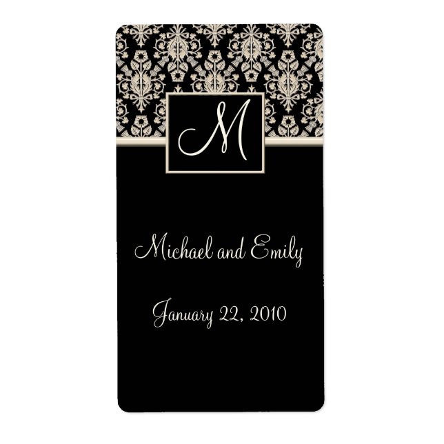 Wedding Favor Labels (Front)