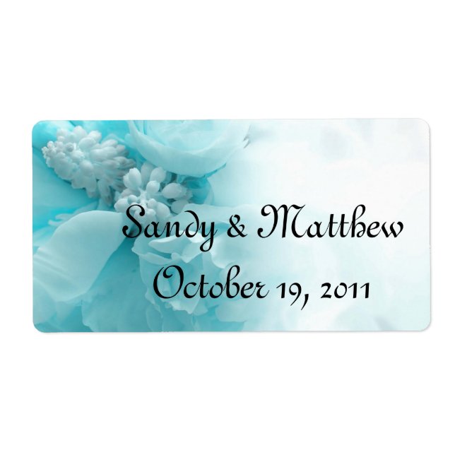 Wedding Favor Labels (Front)