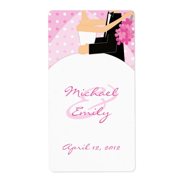 Wedding Favor Labels (Front)