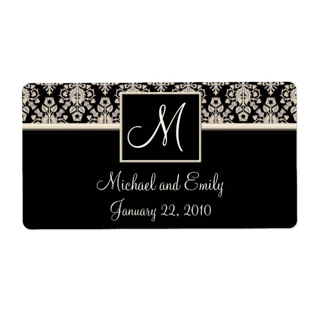 Wedding Favor Labels (Front)