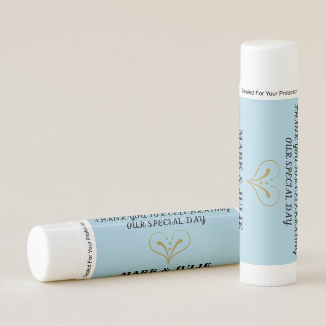 Wedding Favor Lip Balm (Front)