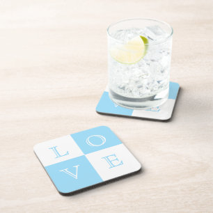 Wedding Favor Love Coaster Set