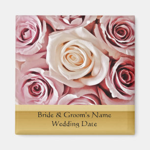 Wedding Favor Magnet Template