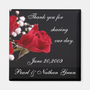 Wedding Favor Magnets