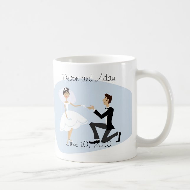 Wedding Favor Mug (Right)