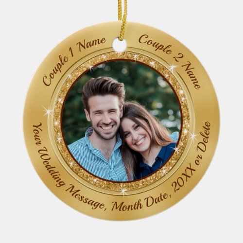 Wedding Favor Ornaments Cheap Photo Wedding Gifts Ceramic Ornament