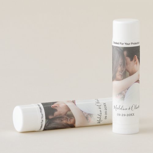  Wedding Favor Photo Elegant Modern Script