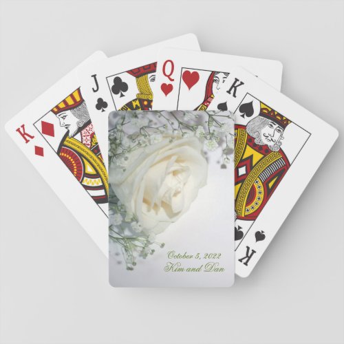 Wedding Favor Playing Cards