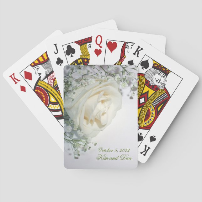Wedding Favor Playing Cards (Back)