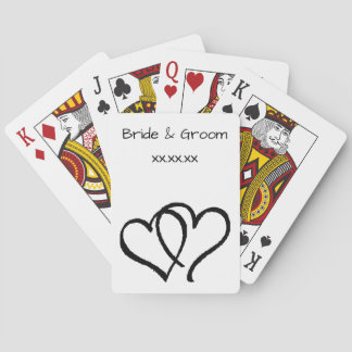 Wedding Favor Playing Cards
