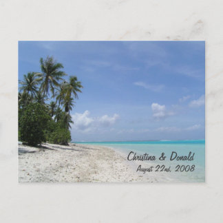 Wedding Favor Postcard 2Customized