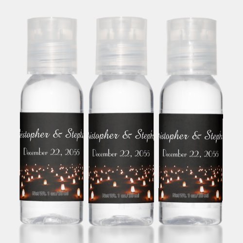 Wedding Favor Set of 12 Hand Sanitizer