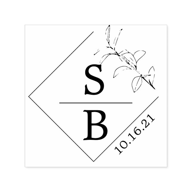 Wedding Favor Stamp or Wedding Logo (Design)