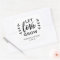 Wedding Favor Sticker | Let Love Grow