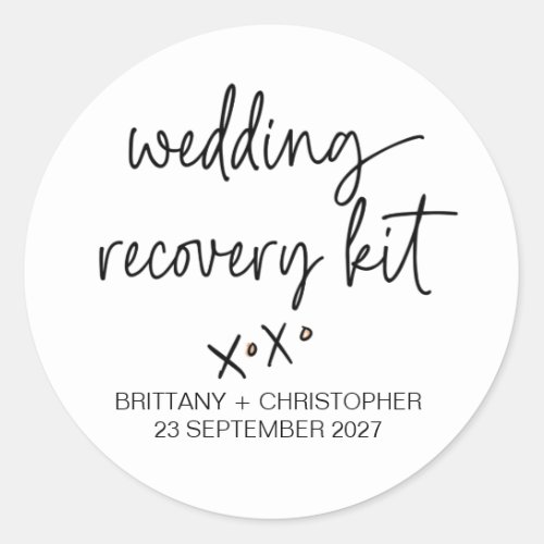 Wedding Favor Sticker Reception Favours for Guests
