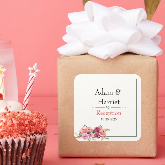 Wedding favor stickers (Party)