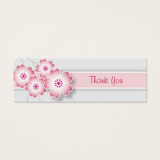 Customizable Wedding Favor Tag Business Card Templates