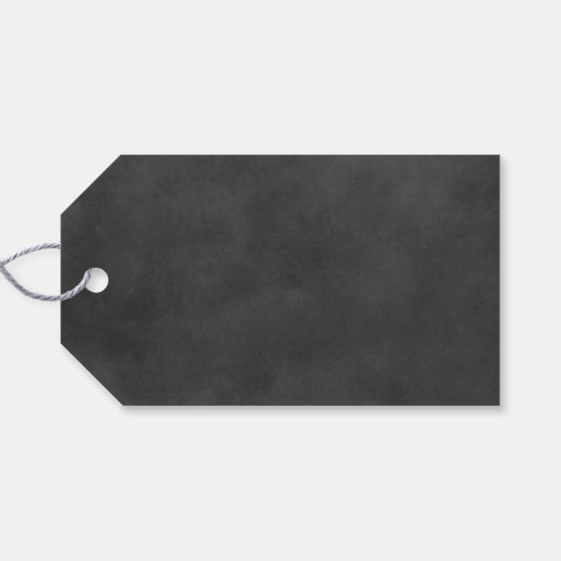 Wedding Favor Tag | Black Chalkboard Charm