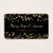 Wedding Favor Tag Gold Foil Confetti