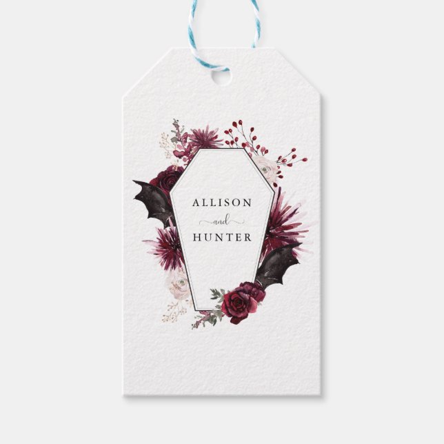 Wedding Favor Tag | Halloween (Front)