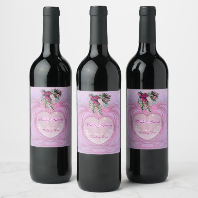 Wedding Favor Tag Wine Label (Bottles)