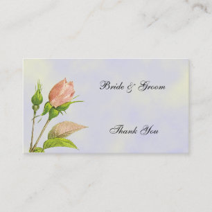 Wedding Favor Thank You Custom Business Cards