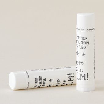 Wedding Favor | You're the Balm Cute Personalized Lip Balm | Zazzle