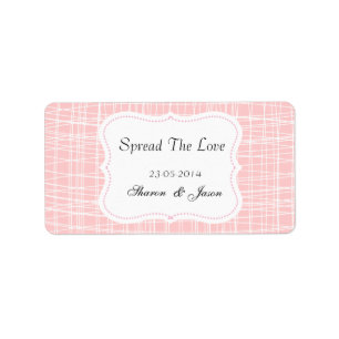 Wedding Favors Jam Jar Labels Spread The Love