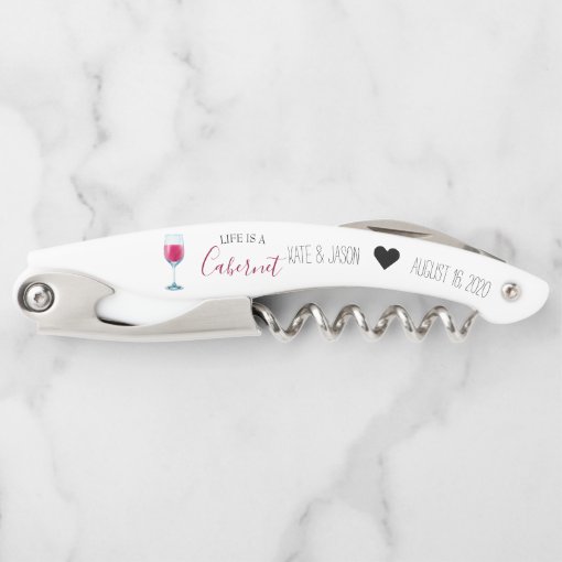 Wedding Favors Personalized Wine Corkscrew Zazzle