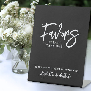 Wedding Favors Table Sign