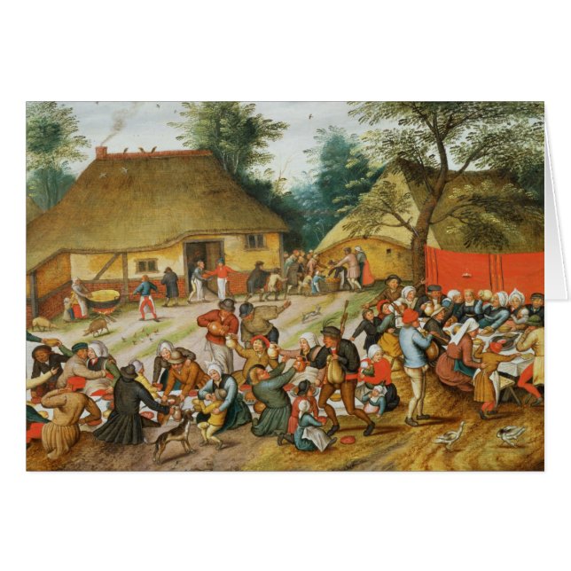 Wedding Feast Cards (Front Horizontal)