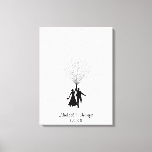 Wedding Fingerprint Balloon Guestbook