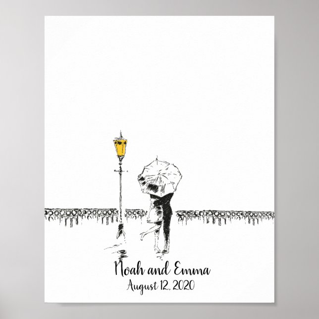 Wedding Fingerprint Coupe Guest Book (Front)