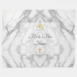 Wedding Fleece Blanket
