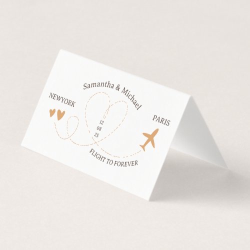 Wedding Flight Travel QR Code Playlist