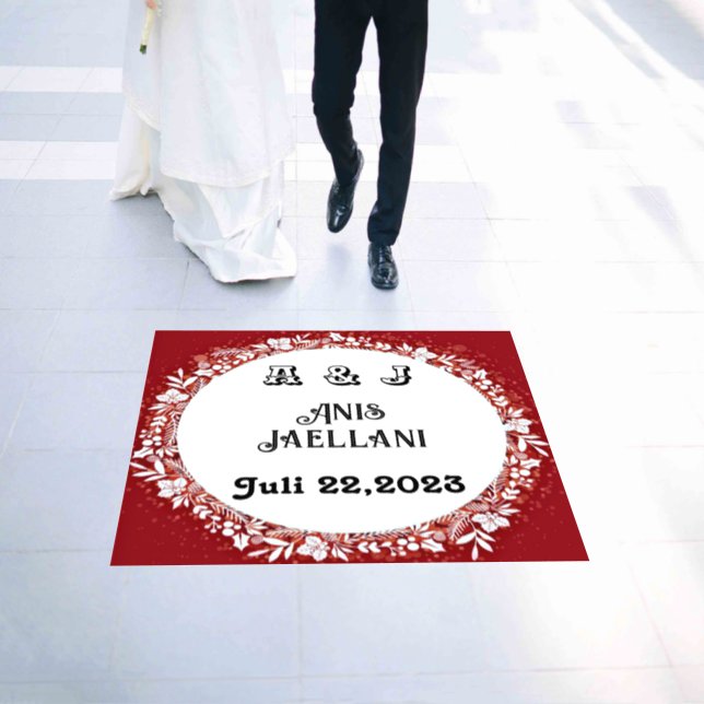Wedding Floor Decal and Dance Floor "Customize" (Wedding)