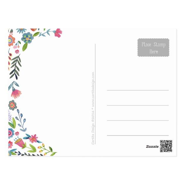 Wedding Floral Fun | Thank You Card