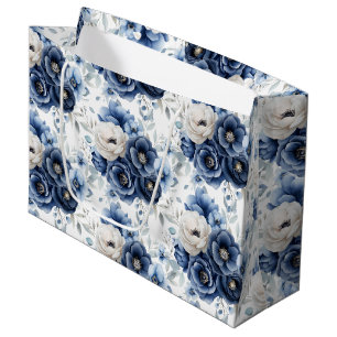 Wedding Floral Print Gift Bag