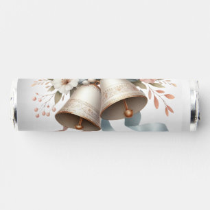 Wedding Flowers Bells Pink Blue Ribbons Beautiful Breath Savers® Mints