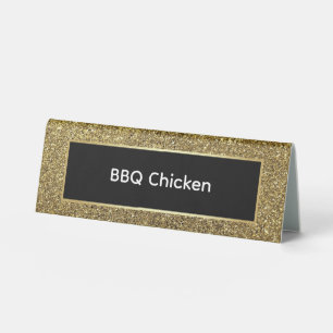 Wedding Food Table Card Tent