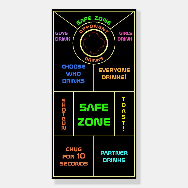 Wedding Game Idea Foam Board (Front)