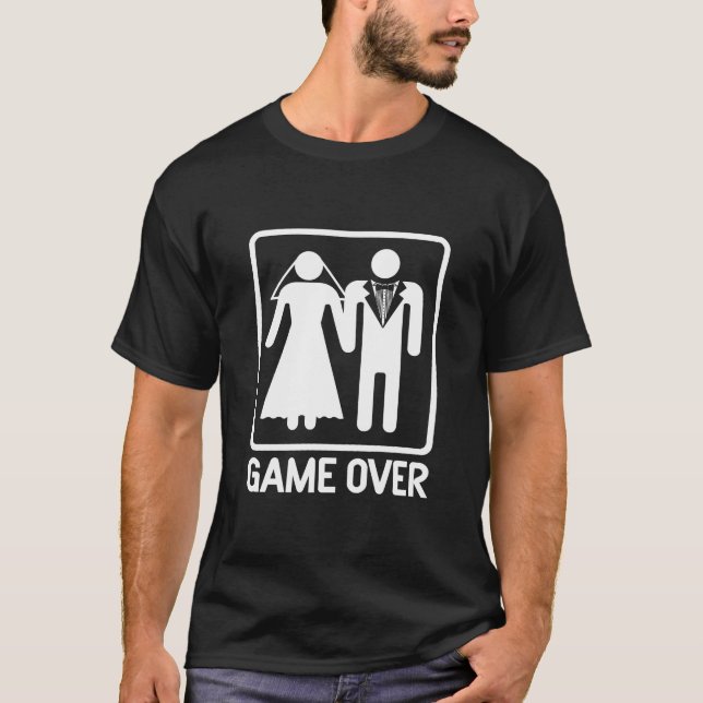 Wedding Game Over T-Shirt (Front)