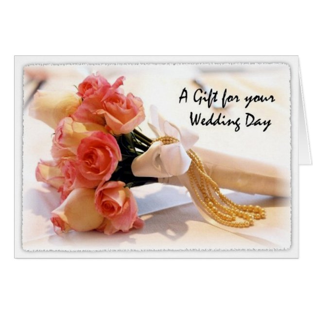 Wedding Gift Card (Front Horizontal)