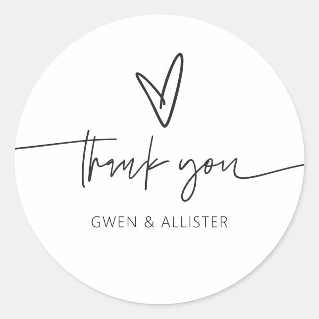 Wedding Gift Card Sticker Favor Label Seal G400 (Front)