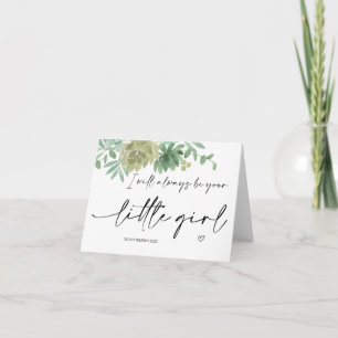 Wedding Gift for Parents of the Bride Mom Dad Card