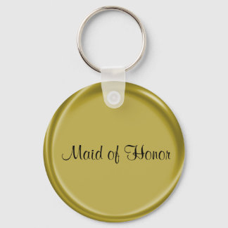 Wedding Gift Maid of Honor Keychain