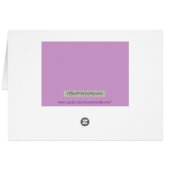 Wedding Gift Money Enclosure Card (Back Horizontal)