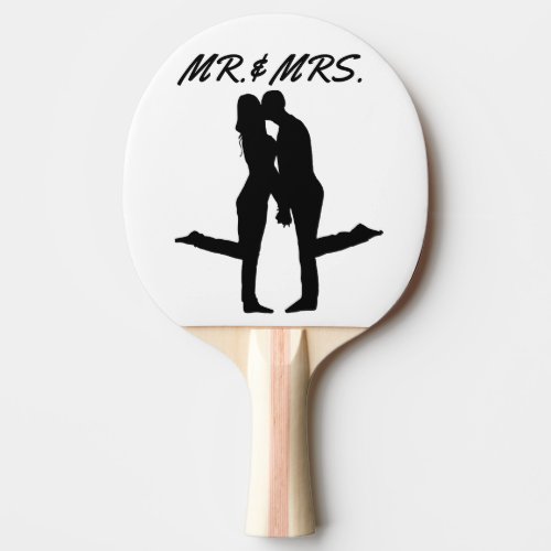 WEDDING GIFT PING PONG PADDLE MR MRS PING PONG PADDLE